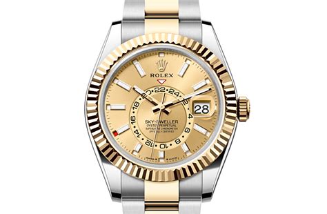 rolex sky dweller stahl gold listenpreis|rolex sky resident.